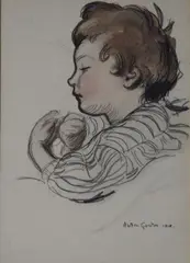 Sleeping Child by Alethea Garstin, offered Mar 2023