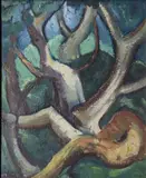 Study Of Trees by George Campbell, offered Mar 2023