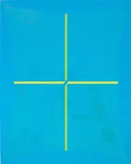 Denis Kelly, Untitled (Two Blues, Green And Yellow), 2021