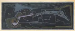 Abstract Composition (Black) by Mainie Jellett, offered Mar 2024