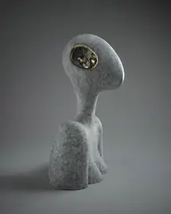 Headscape, Heart by Orla de Brí, offered May 2024