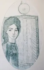 Reginald Gray, Girl At Screen