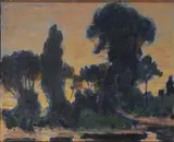 Roderic O'Conor, Trees At Montigny, 1902
