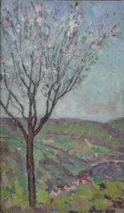 Norman Garstin, Cherry Blossom Tree