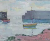 Harbour At Bray by Peter Collis, offered Nov 2024