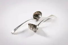 A Pair Of Silver Ladles by Richard Crossley, offered Sep 2024