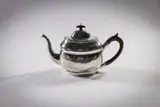Samuel Greene, A Fine Cork Silver Teapot