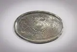 Alexander Field, A Large Silver Straining Meat Dish