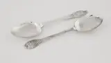 Richard Sweet, A Pair Of Trefid Spoons