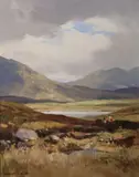 Western Landscape, Co. Galway by Maurice Canning Wilks, offered Mar 2025