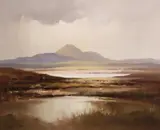 Clearing After Rain, Cashel Mountain, Connemara by Maurice Canning Wilks, offered Mar 2025