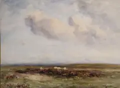 Wycliffe Eggington, Sheep Grazing