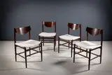 A Set Of Dining Chairs by Gianfranco Frattini, offered Apr 2025