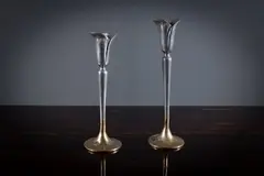 David Marshall, A Pair Of Candlestciks