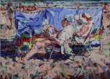 Splendid Isolation (At Clonga Strand, Co. Waterford) by Arthur K. Maderson, offered May 2025