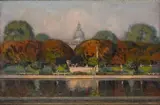 John Mansfield, Luxembourg Gardens, Paris