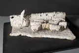 Sheep On The Road (Maquette), 1982 by Deborah Brown, offered May 2025