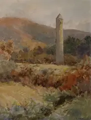 Gladys Wynne, Landscape With Round Tower