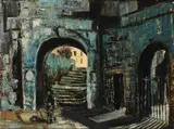 Steps, Ship Street by Seamus O'Colmain, offered Sep 2025