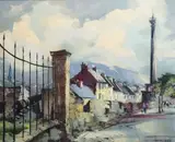 Queen Elizabeth Ciun Ann Walker Monument, Derry by Kenneth Webb, offered Sep 2025