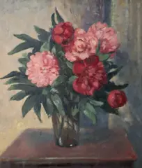 James Sinton Sleator, PEONIES, c.1919