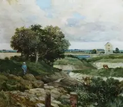 Jack Cudworth, Chalk Pits, Near Mill