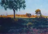 Brett McEntagart, Sunrise In The Desert, Central Australia