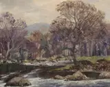 Avonmore River, Laragh, Co. Wicklow by Fergus O'Ryan, offered Sep 2025