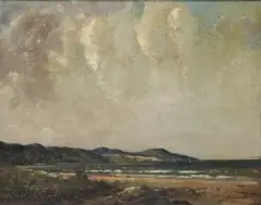 Henry Echlin Neill, Figure In A Coastal View
