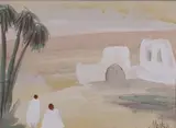 Mediterrainian Scene by Markey Robinson, offered Dec 2025