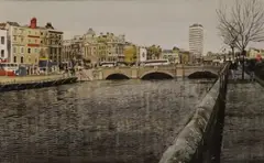 O'Connell Bridge by Les Jones, offered Dec 2025