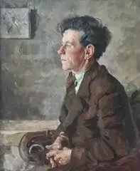 James Le Jeune, Portrait Of Cyril Cusack