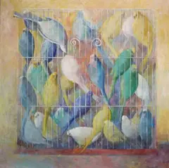Caged Birds Mexico City Bird Market by Elizabeth Taggart, offered Mar 2026