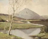 Errigal Mt County Donegal by Maurice Canning Wilks, offered Mar 2026