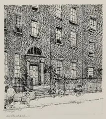Henrietta Street, Dublin by Flora Mitchell, offered May 2026