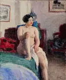 Femme Nue Assise Sur Lit A La Couverture Verte by Roderic O'Conor, offered May 2026