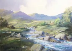 George Gillespie, Bundorragha River, Delphi, Connemara