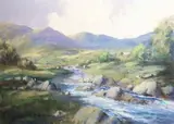 George Gillespie, Bundorragha River, Delphi, Connemara