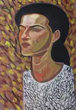 Brian Bourke, Portrait Of A Woman