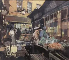 Robert D Beattie, Leinster Market, Dublin, 1910