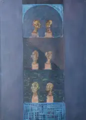 Study For Heads by Brian Bourke, offered Feb 2026