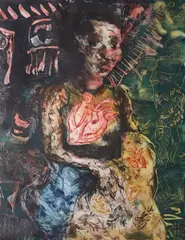 Nick Miller, South Afraican Series: Washing Hearts, 1992