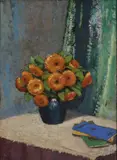 Chrysanthemums by James Sinton Sleator, offered Jun 2026