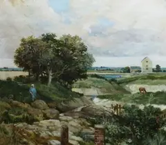 Jack Cudworth, Chalk Pits, Near Mill