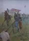 Desmond Hickey, On The Rails - Bellewstown Races