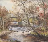 Fergus O'Ryan, Annamoe Bridge Autumn