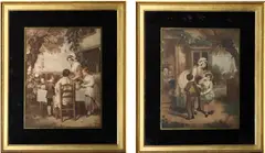 Francis Wheatley, A Pair Of Engravings