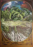 Brian Bourke, Head In Landscape No.2