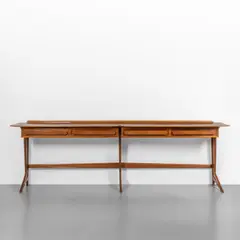 Ico Parisi, A console, 1950, Mahogany wood