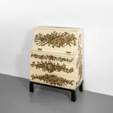 Piero Fornasetti, A secr´taire from the 'Panoplie' series, 1950s, Decorated lacquered wood